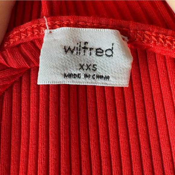WILFRED red backless bodysuit - Picture 3 of 4
